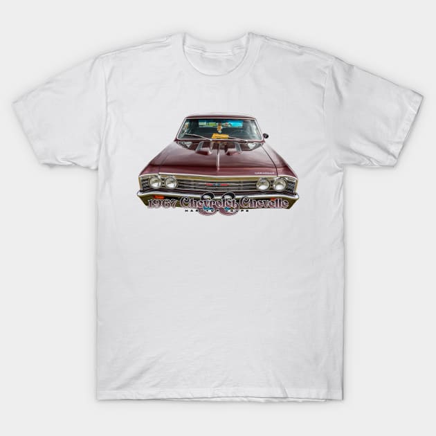 1967 Chevrolet Chevelle SS Hardtop Coupe T-Shirt by Gestalt Imagery